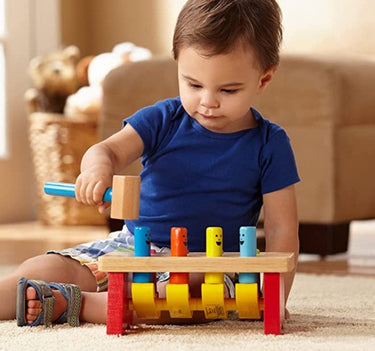 EcoToys Rompecabezas de Animales para Bebés | Estimulante - Juguete Montessori 3D Doble Cara